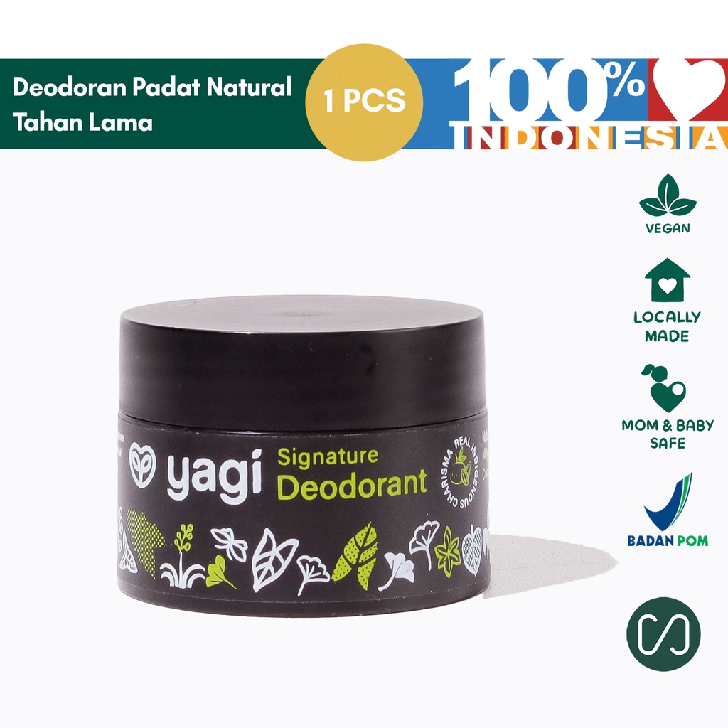Yagi Forest Skincare Signature Deodorant 30gr - Deodoran Padat Alami
