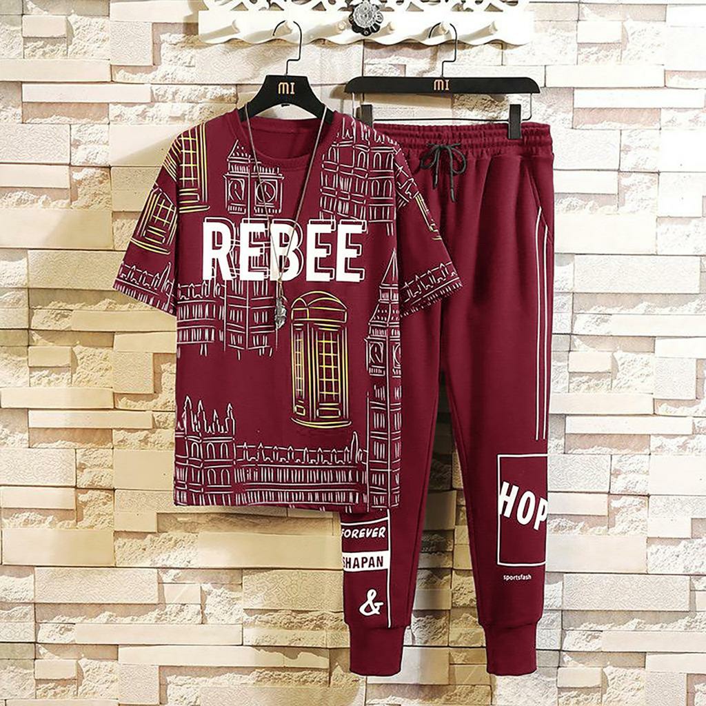 BISA COD/JHOSE/STELAN REBEE/SET BAJU LENGAN PENDEK DAN CELANA PANJANG/TERBARU