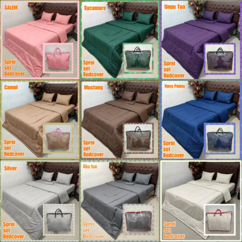 sprei set bedcover