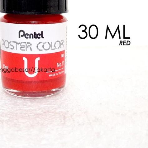 

Pentel Color 30 ml Red Cat Poster (PPC30)