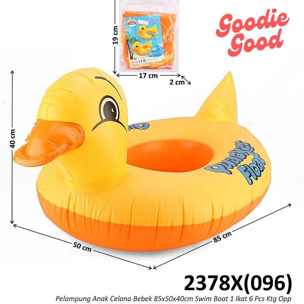 (API.18Oc22y) Pelampung Bebek - Boat 2 Lubang Kaki - FD072