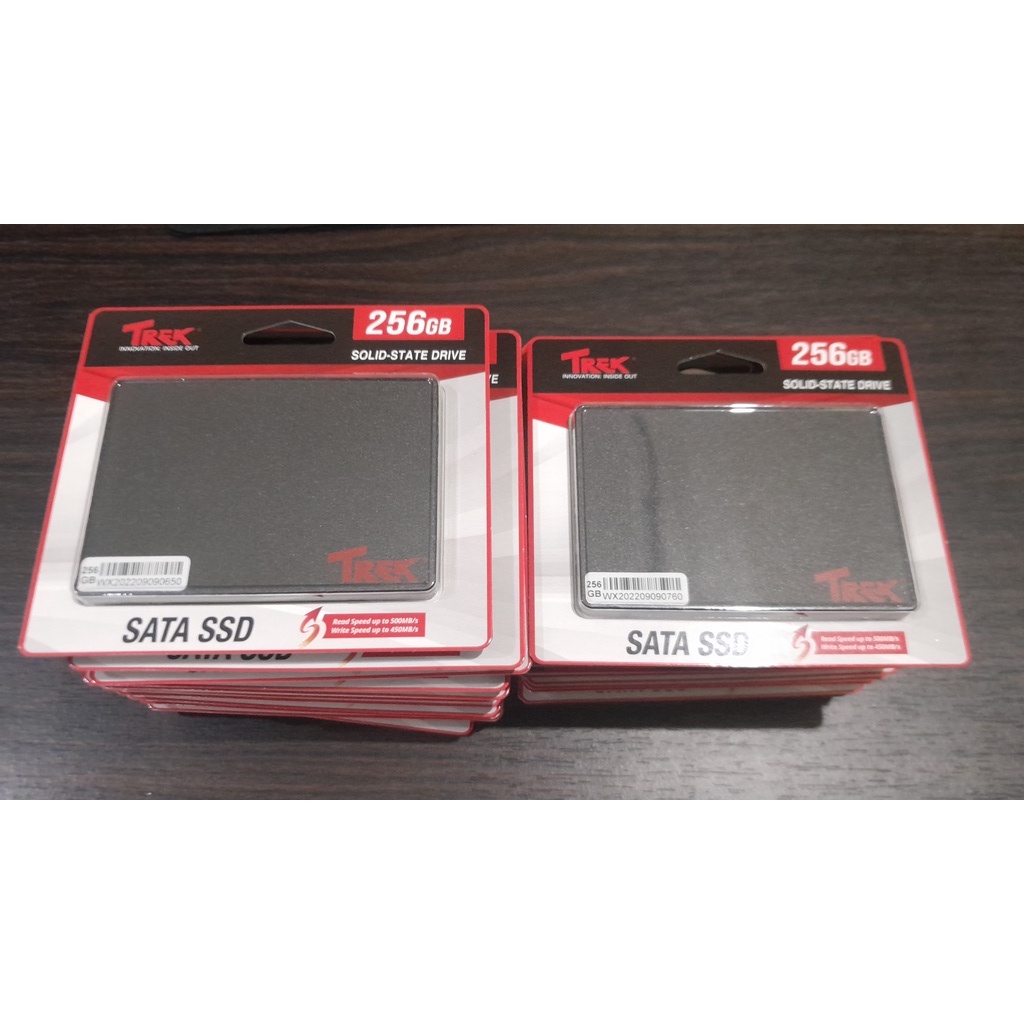 SSD TREK 256GB Sata III Speed Up to 500Mbps