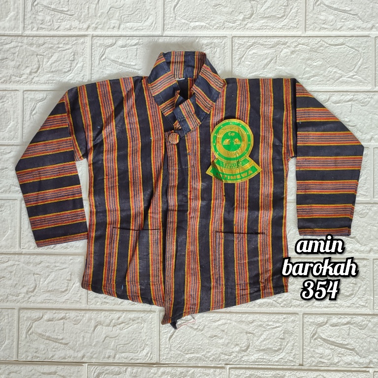 COD...!!! Baju Surjan Tenun Lurik - Tersedia Ukuran Dari Anak Sampai Dewasa #Adat #Jawa #Tradisional