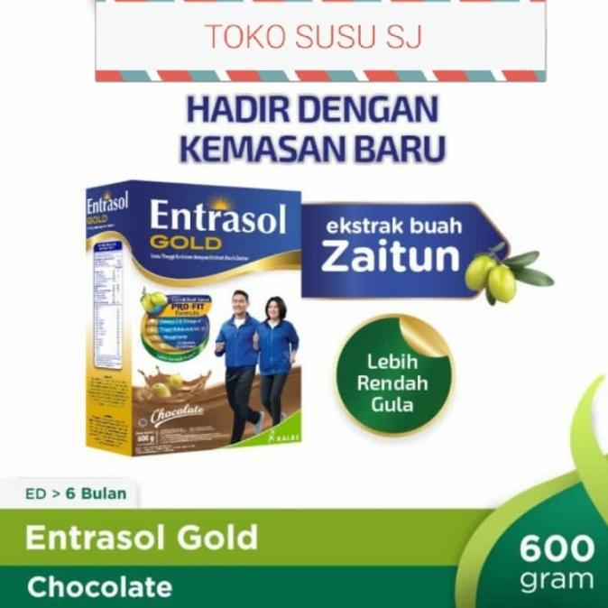 

[ COD ] ENTRASOL GOLD COKLAT 600 gram/600gr