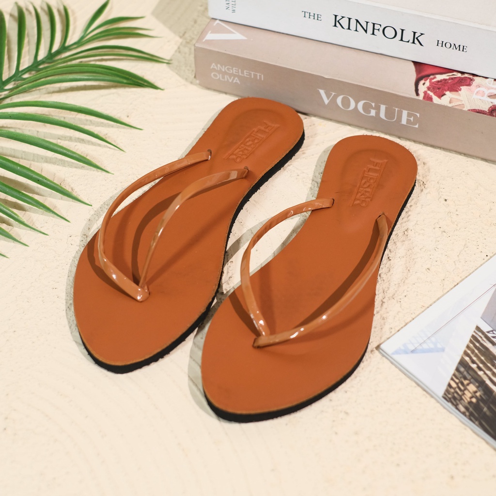 Sandal Jepit Rubi Wanita TAN Color