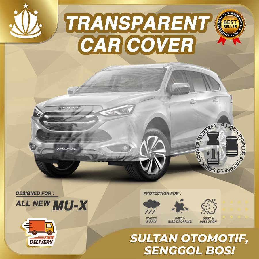 Body Cover Mobil Plastik TEBAL All New MUX WATERPROOF