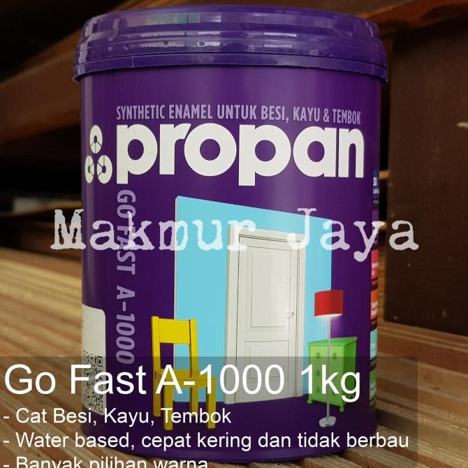Go Fast A-1000 Cat Besi Kayu Water Based Propan