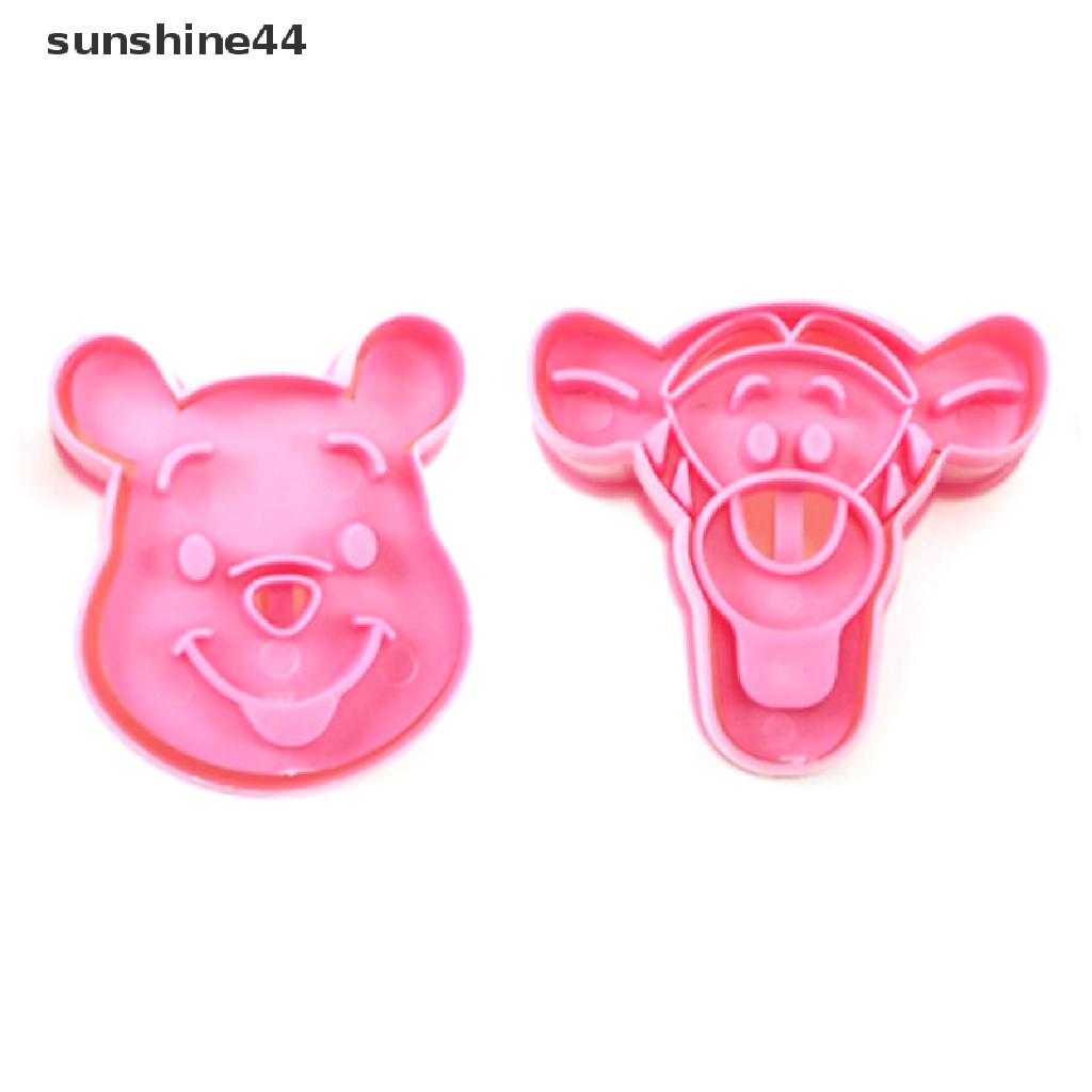Sunshine Cetakan Pemotong Biskuit / Kue / Buah Bentuk Panda Bahan Plastik