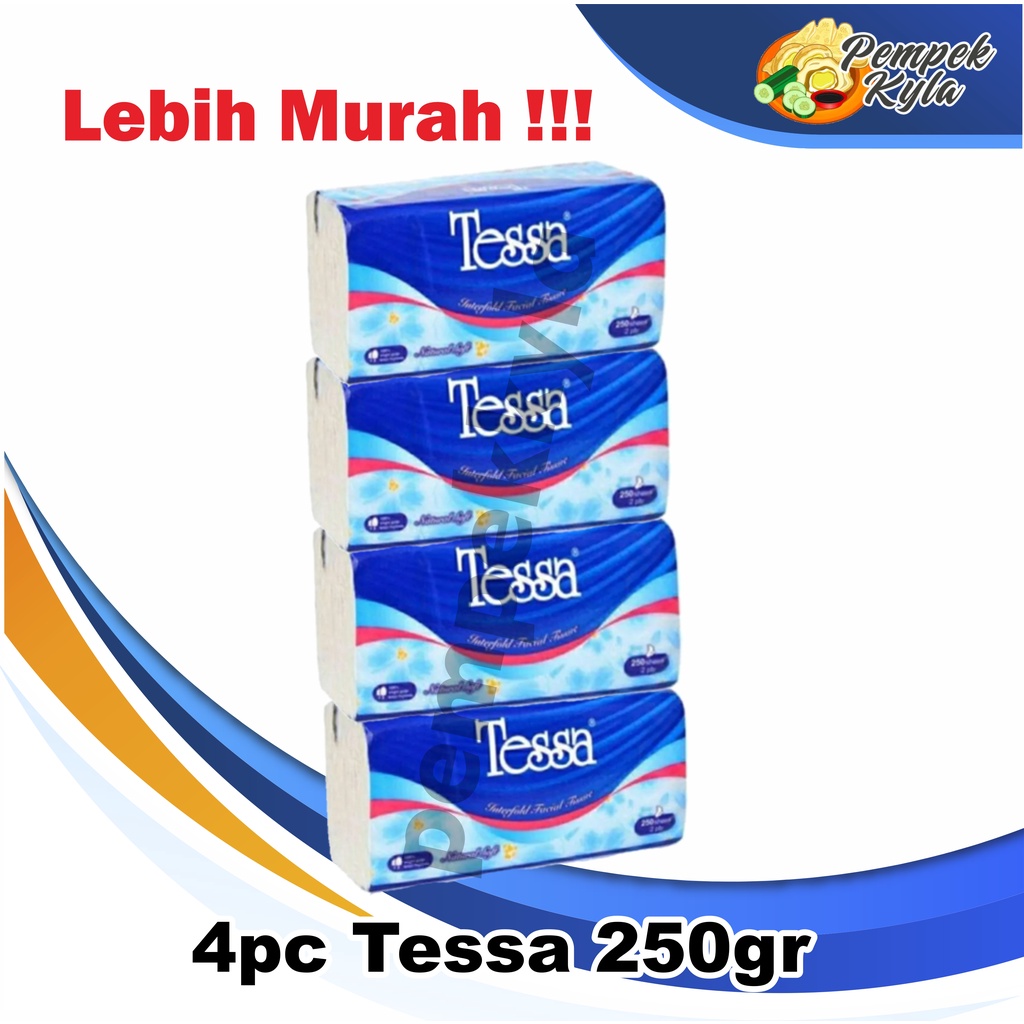 4pc Tissu Tessa 250 sheets