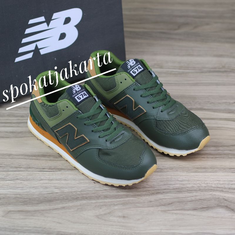 New Blance Encap 574 Army bnib import Quality made in veitnam