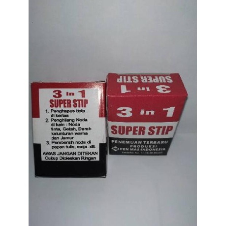 

[KODE PRODUK VLLI07540] SUPER STIP- corrector pen tanpa bekas penghapus tinta snowman stampel printer parker mesin tik