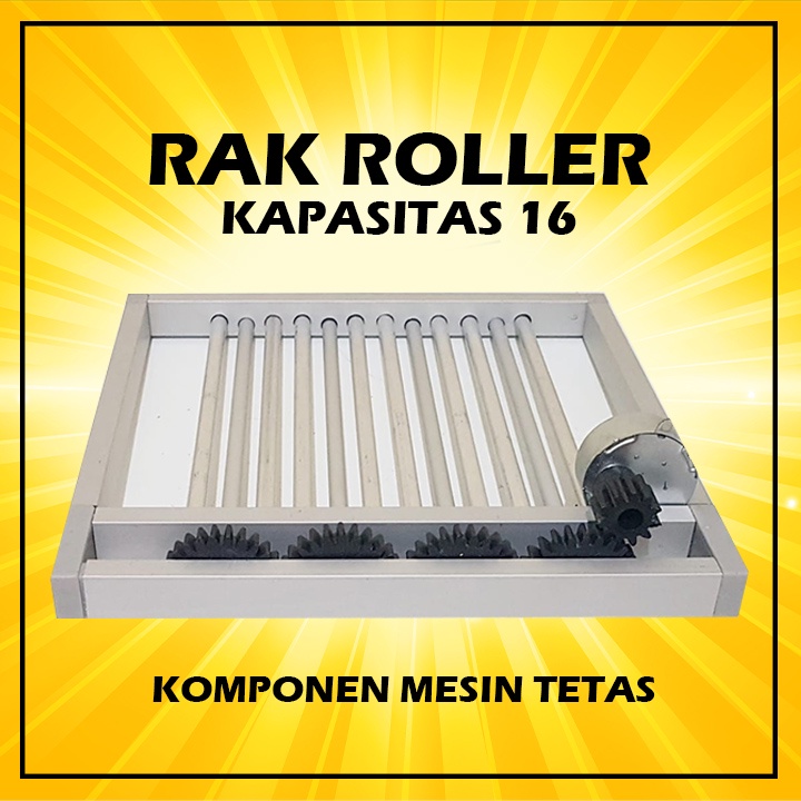 Rak Roller kapasitas 16 Telur untuk Mesin Tetas
