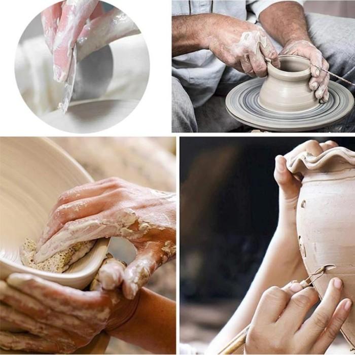 

25Pcs Alat Butsir Paket Clay Ukir Carving Sculpting Pottery Modeling 089