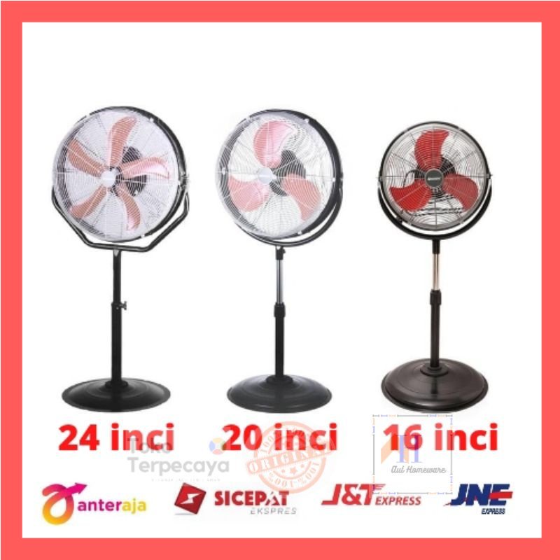 Kipas Angin / Krisbow Kipas Angin Berdiri /Kipas Angin Ruangan / Kipas Angin Lantai