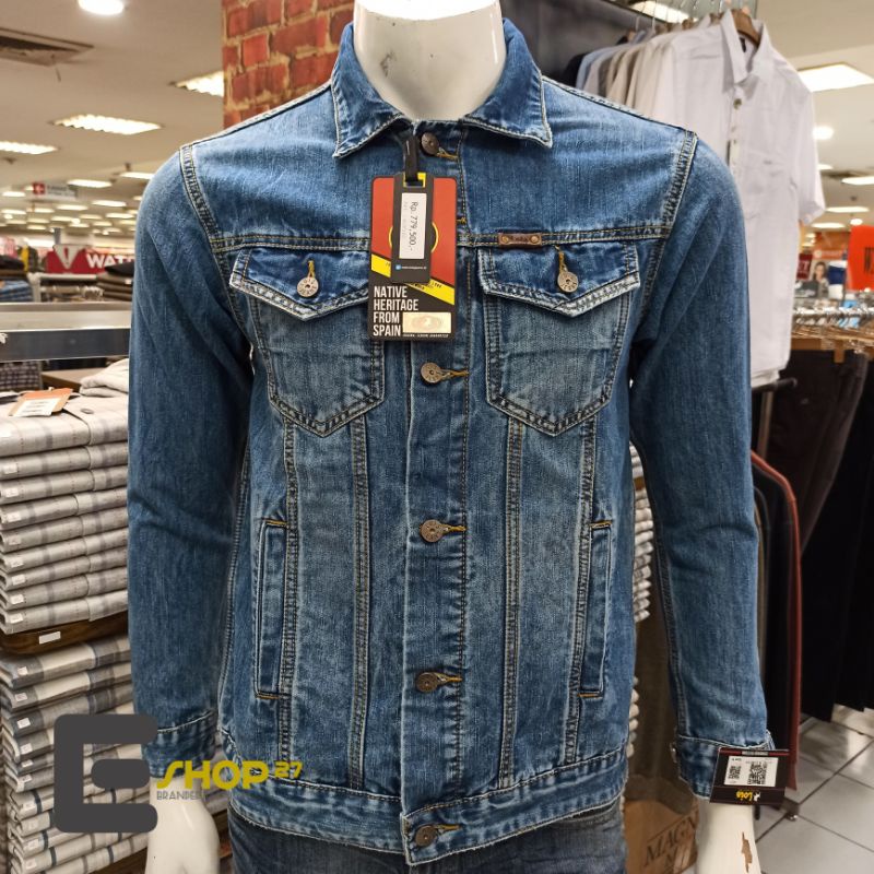 jaket jeans pria brand LOIS ORIGINAL - MJF160