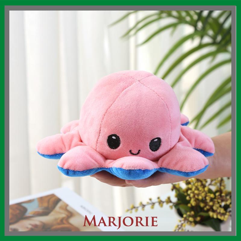 Boneka Reversible Octopus Cumi Gurita Warna Bolak Balik Soft Yelvo  -MJD