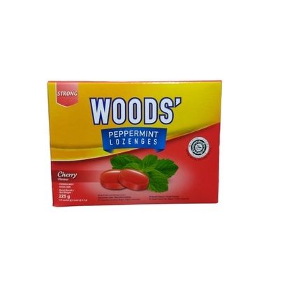 

WOOD'S Perpermint Lozenges Cherry flavour 225 g