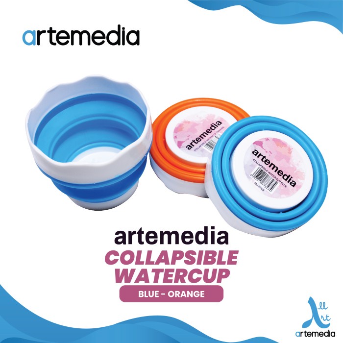 

Menakjubkan Wadah Air Lipat Artemedia Collapsible Water Cup Brush Holder Foldable Hemat