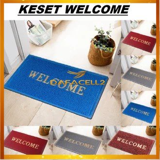 keset welcome mie keset anto slip keset kaki Anti Slip Alas Kaki Karet Plastik Bihun Dekorasi