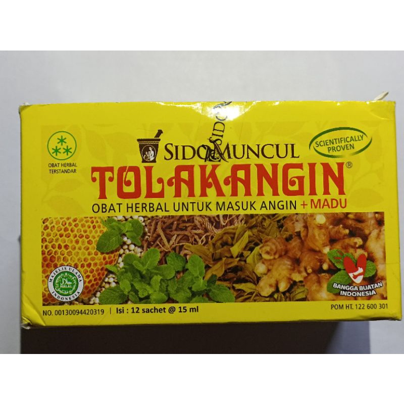 tolak angin cair isi 12