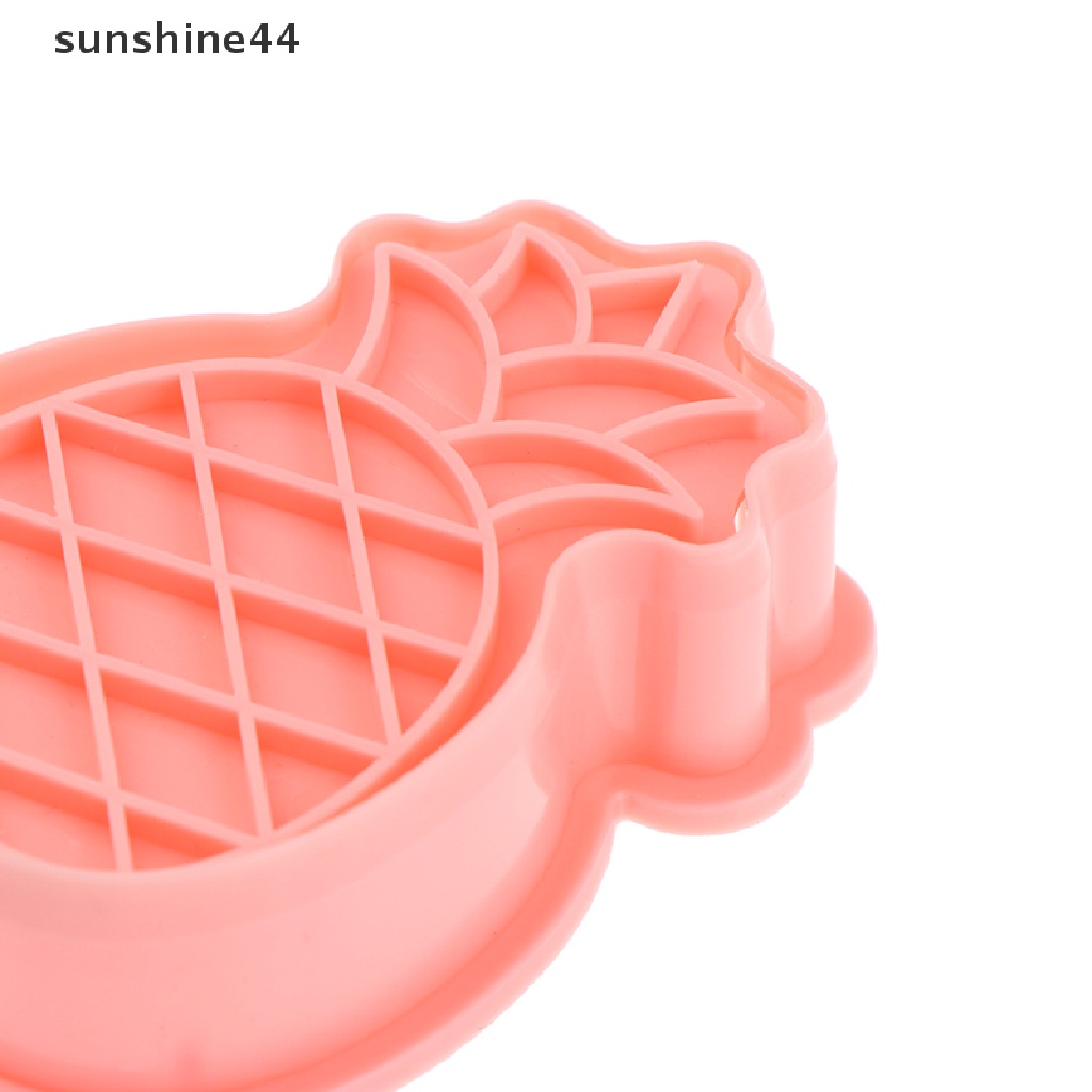 Sunshine 8Pcs Cetakan Adonan Kue Cookie Desain Hawaiian 3D Model Emboss DIY