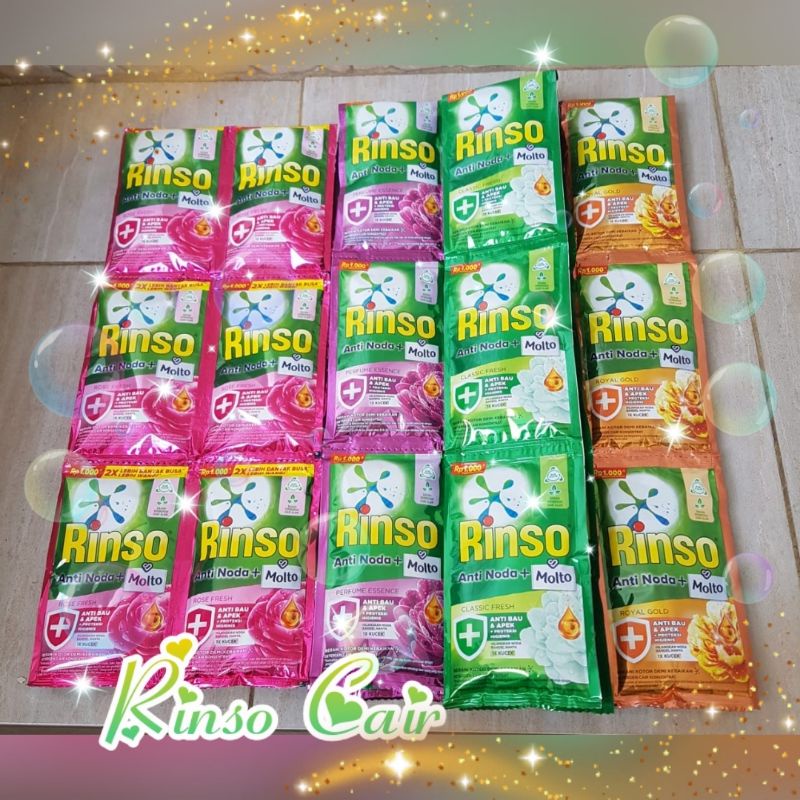 Rinso cair sachet 38ml