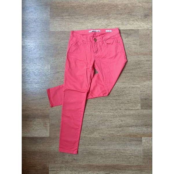 Celana Panjang Wanita Slim Fit Low Waist Zara Original Bekas Second Preloved
