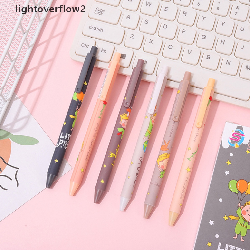 (lightoverflow2) Pulpen Dengan Hiasan Kartun Model Korea Untuk Sekolah