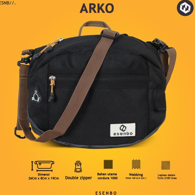 Tas Selempang Pria ESENBO ARKO - Slingbag Casual Pria Wanita ESENBO