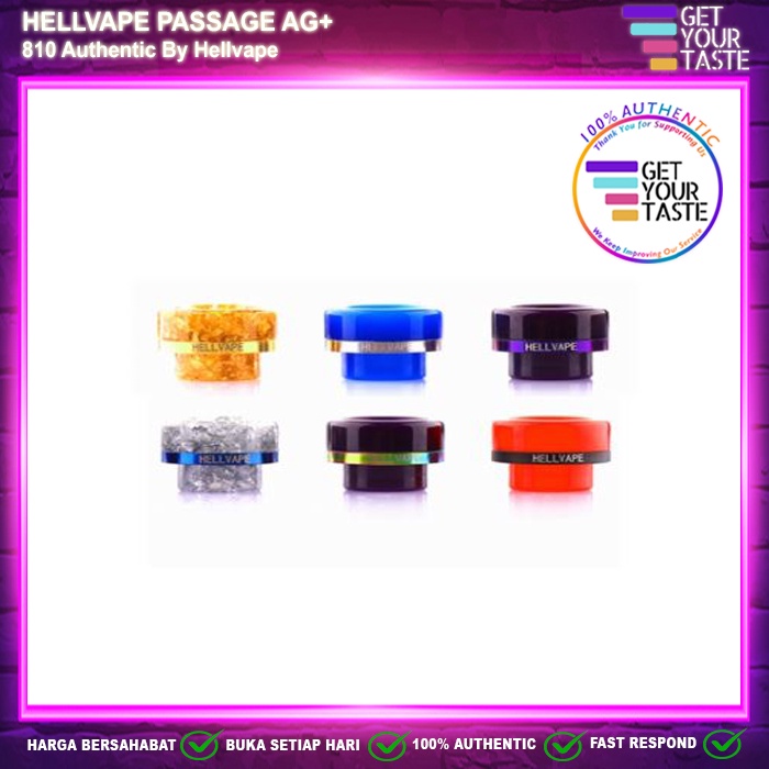 Hellvape Drip Tip Passage AG+ 810 Authentic by Hell Vape
