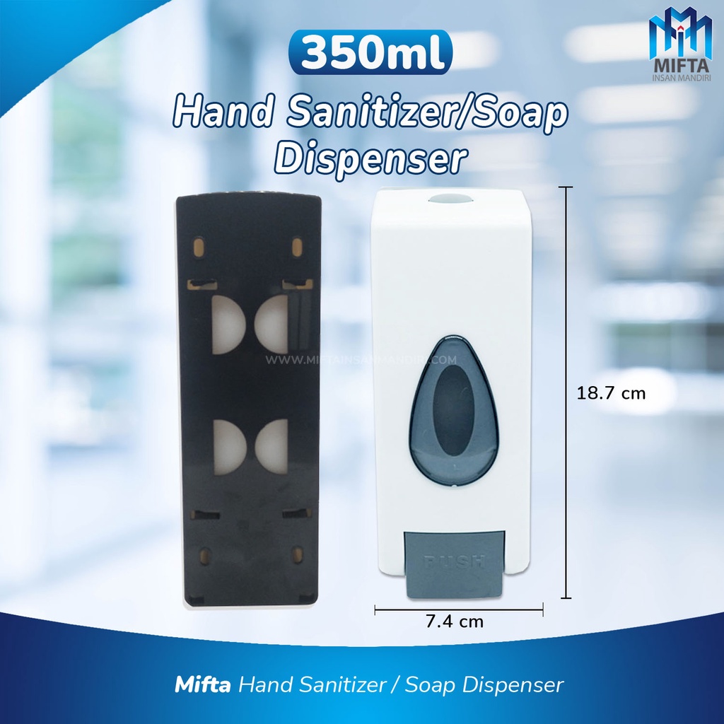DISPENSER SABUN PENCET / DISPENSER SABUN MANUAL / DISPENSER SANITIZER 350ML