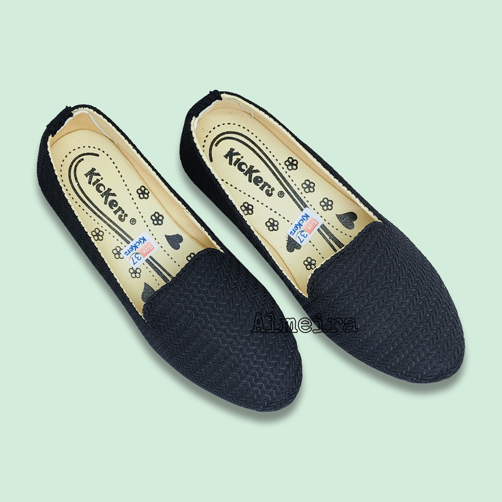 Sepatu Flat Shoes Cewek Kickers Terbaru Best Quality
