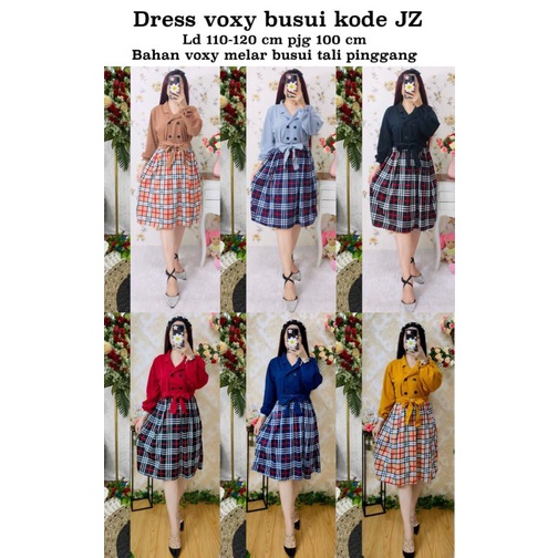 Tunik rompi voxy dress daster voxy JZ