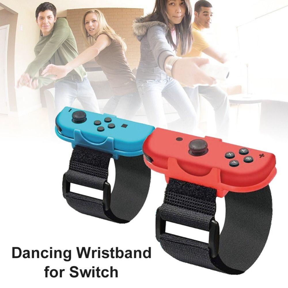 POPULAR Populer Game Wrist Band Adjustable Somatic Games Tali Elastis Dance Game Untuk Nintendo Switch Untuk JoyCon