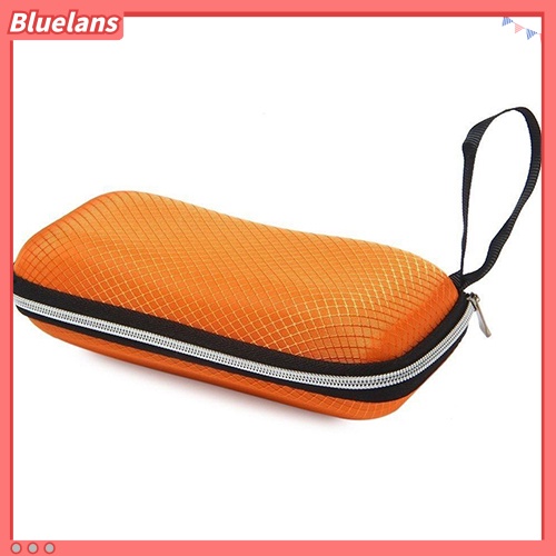 Bluelans Portable Rectangle Zipper Glasses Case Eyewear Box for Sunglasses Protect