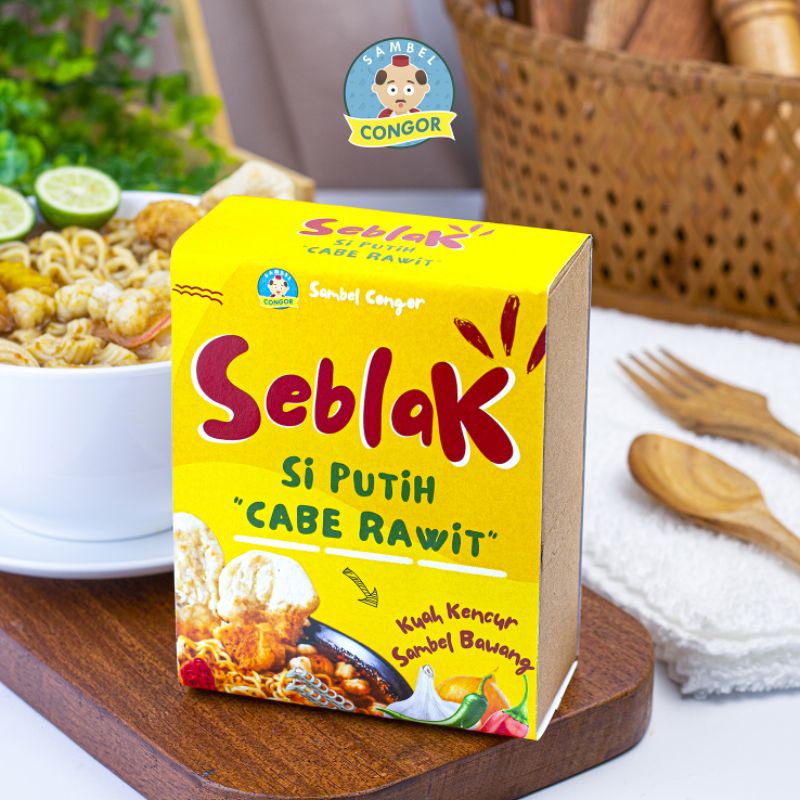 

Seblak Si Putih Cabe Rawit ala Sambel Congor