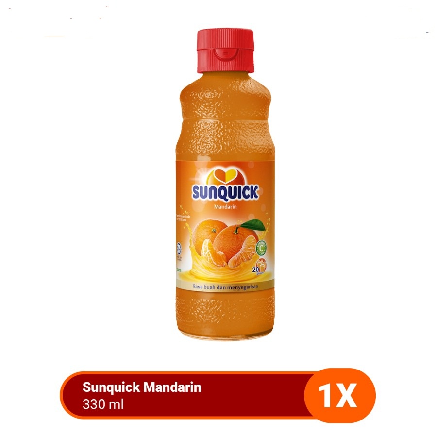 SIRUP SUNQUICK MANDARIN SYRUP 330ML