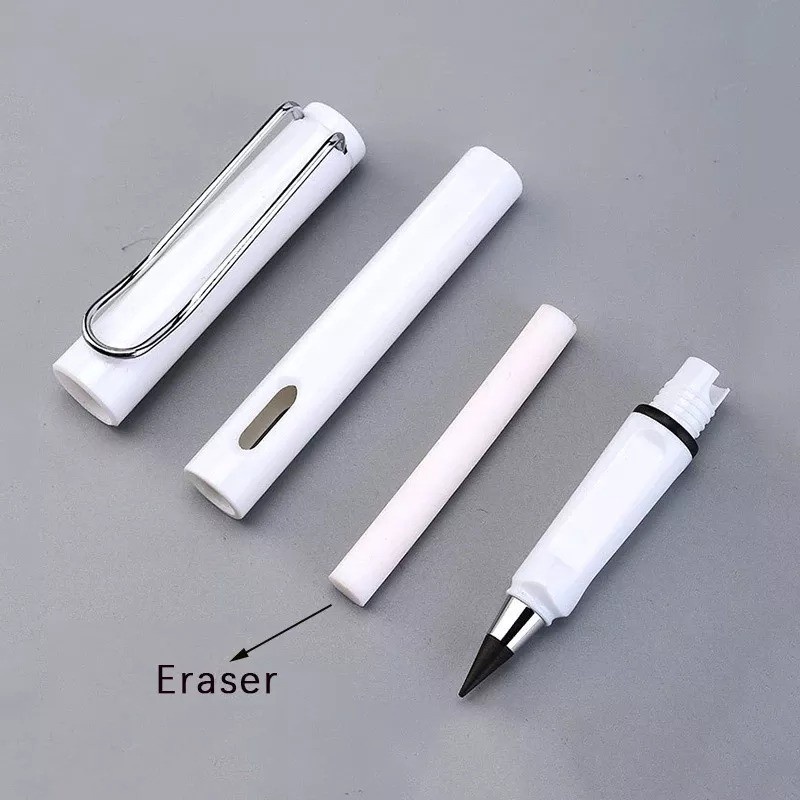 Pensil Tanpa Batas HB 0.5mm / Pensil Ajaib Tanpa Rautan Untuk Menulis Menggambar Sketsa / Unlimited Writing Eternal Pencil Inkless