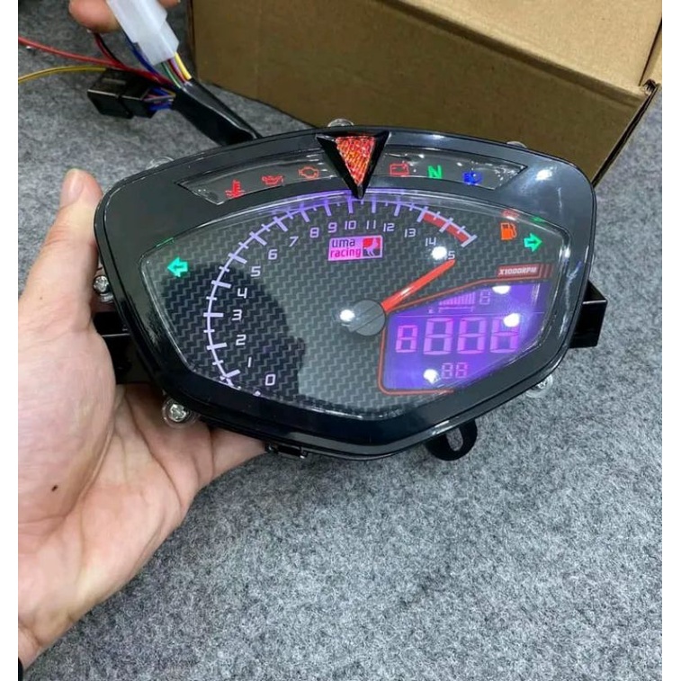 SPEEDOMETER DIGITAL UMA RACING MX OLD/LAMA Bekas