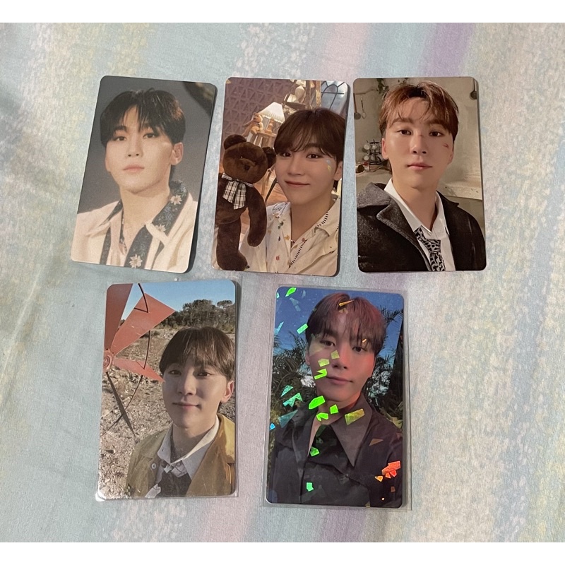 BOOKED - bundle seungkwan teddy bear FTS weverse version