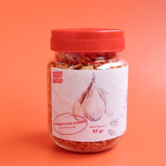 

Bawang Putih Goreng 85gr Indud Premium Murni 100%