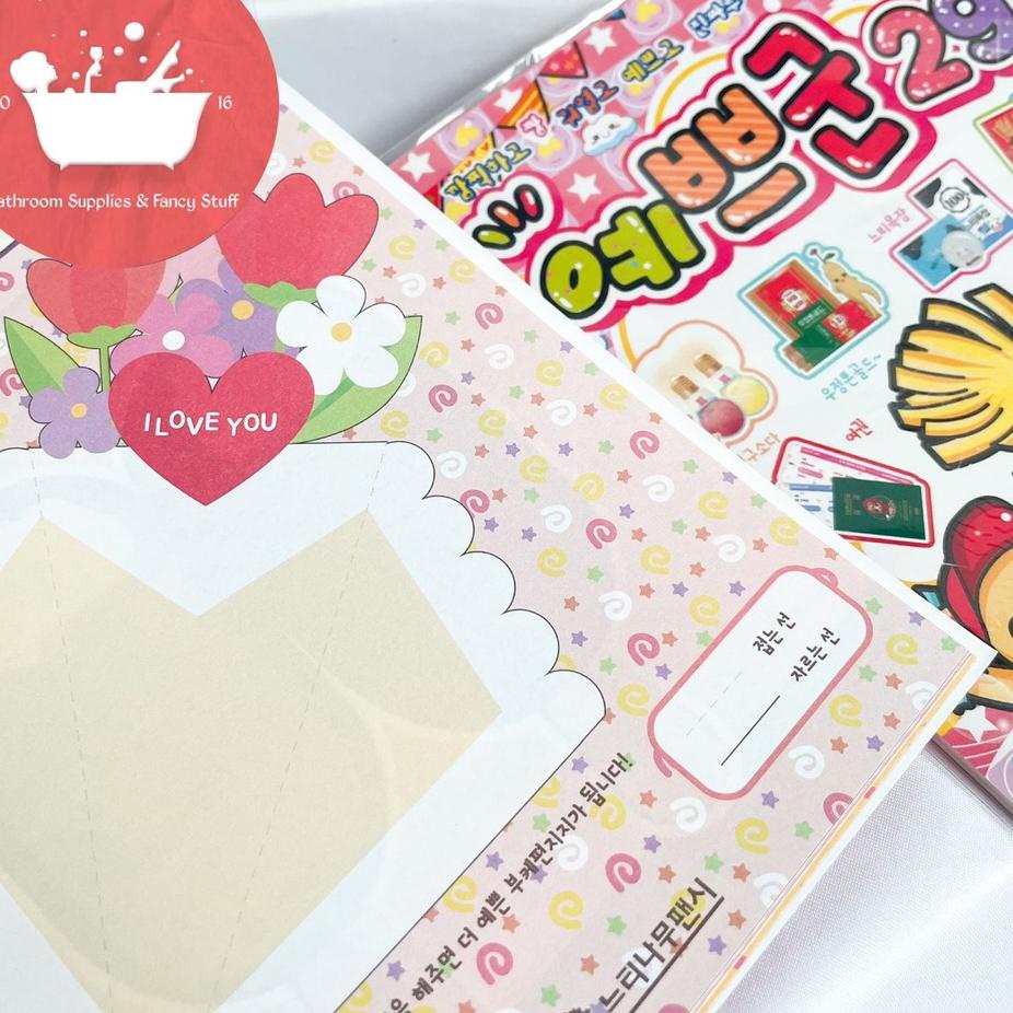 Update! Buku Origami Korea Korean Bentuk makanan Papercraft book Buku Lipat bentuk makanan lucu main