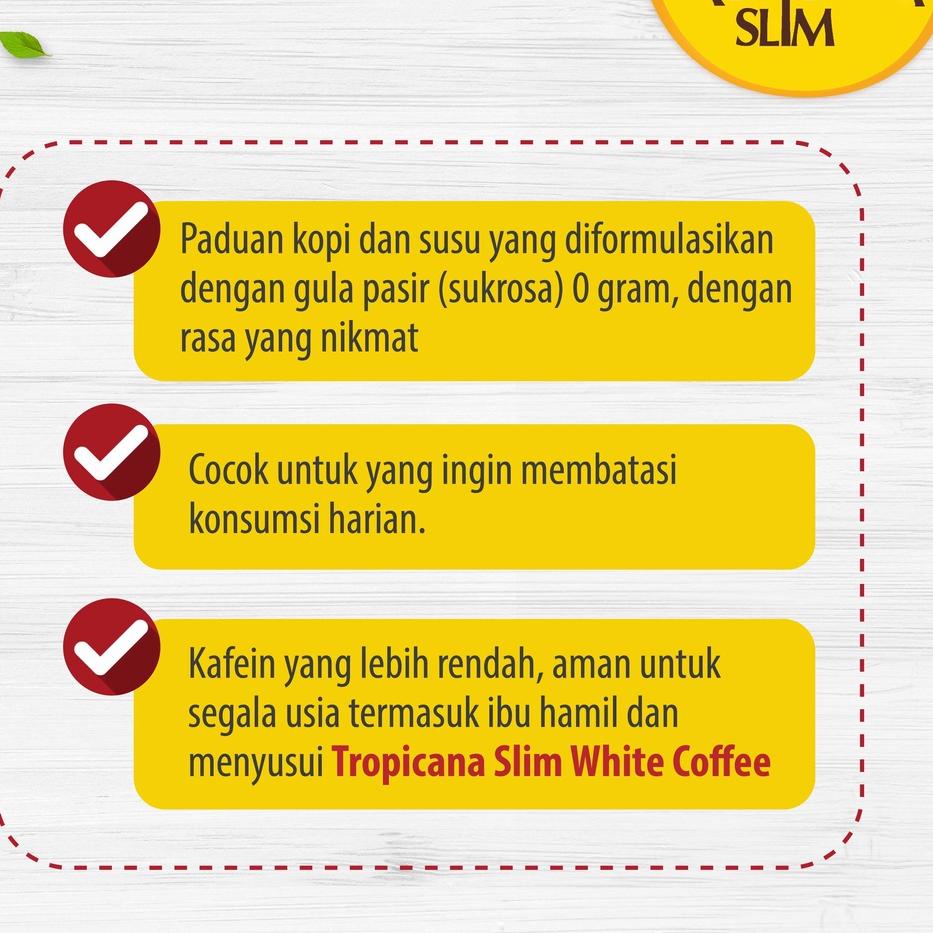 

Review Triple Pack - Tropicana Slim Cafe Latte 10 Sachet 14 gram - Kopi Susu Nikmat Tanpa Gula Pasir