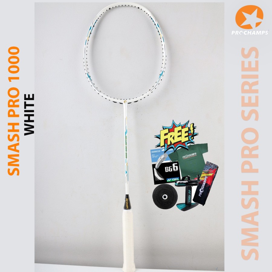 PROCHAMPS SMASH PRO 1000 RAKET BADMINTON ORIGINAL