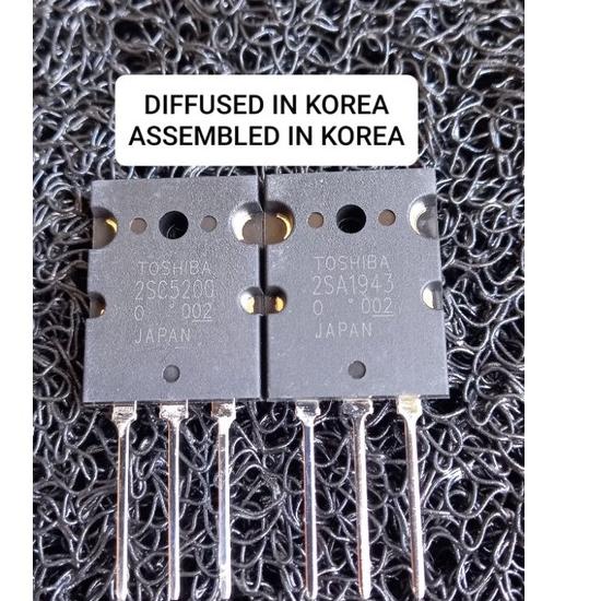 Harga Spesial.. Transistor TOSHIBA 2SC5200 2SA1943 5200  ORIGINAL