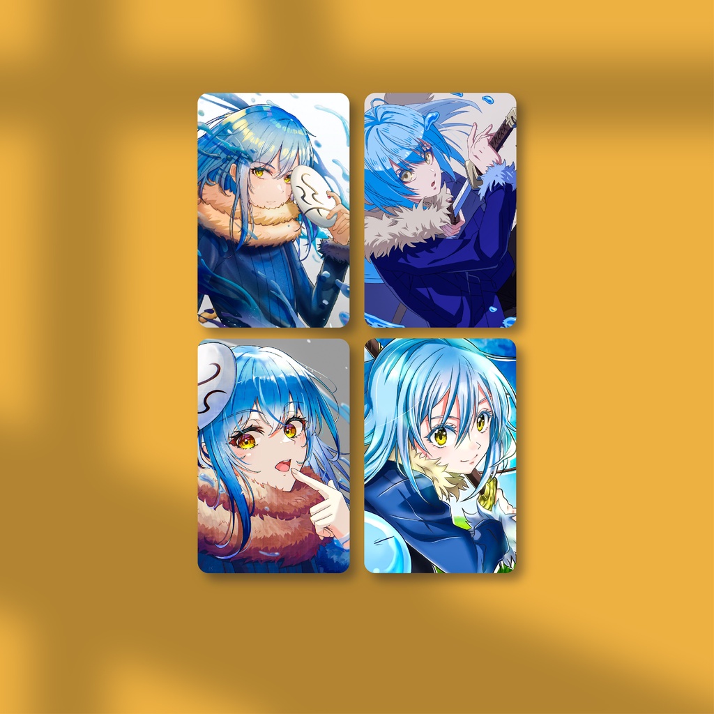 Photocard Rimuru Tempest Tensei shitara Slime Datta Ken | Photocard Anime Character