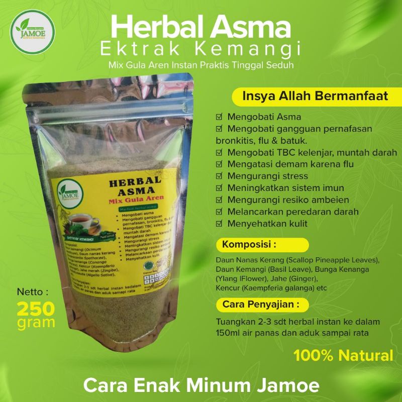 

HERBAL ASMA/EKTRAK KEMANGI-MENGATASI GEJALA ASMA