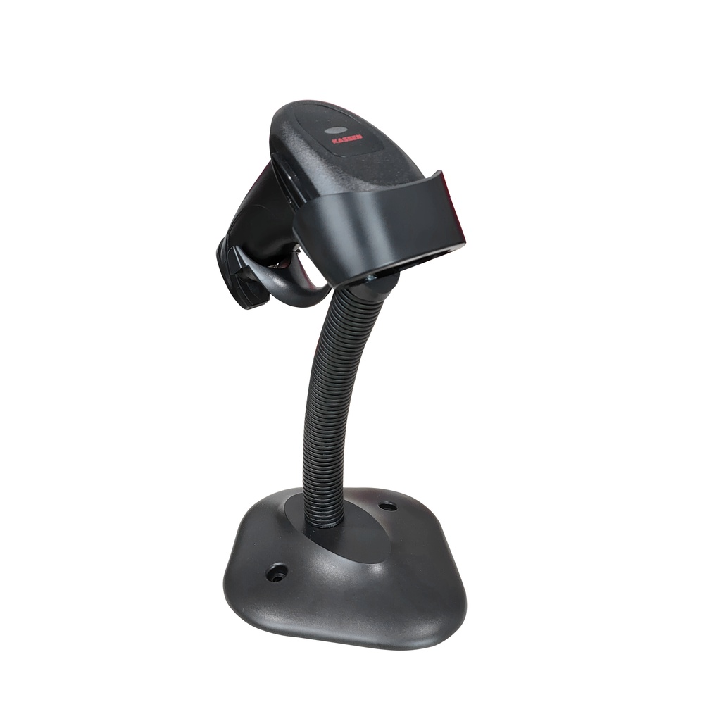 KASSEN KS 601 BARCODE SCANNER 1D SCANNER KS 601 HANDHELD USB WIRED LASER WITH STAND