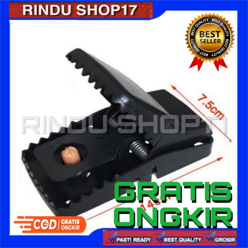 (RS)PERANGKAP TIKUS MOUSE TRAP MICE JEBAKAN BASMI AMAN RACUN PEMBASMI ORIGINAL