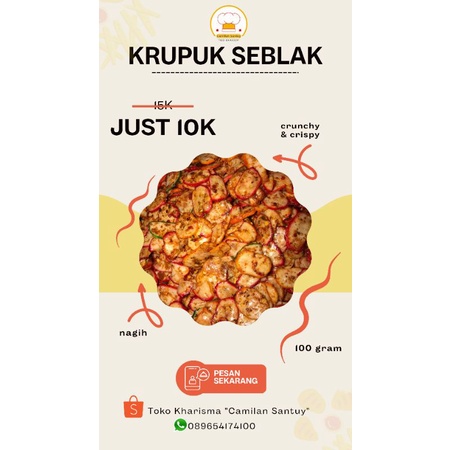 

KRUPUK SEBLAK